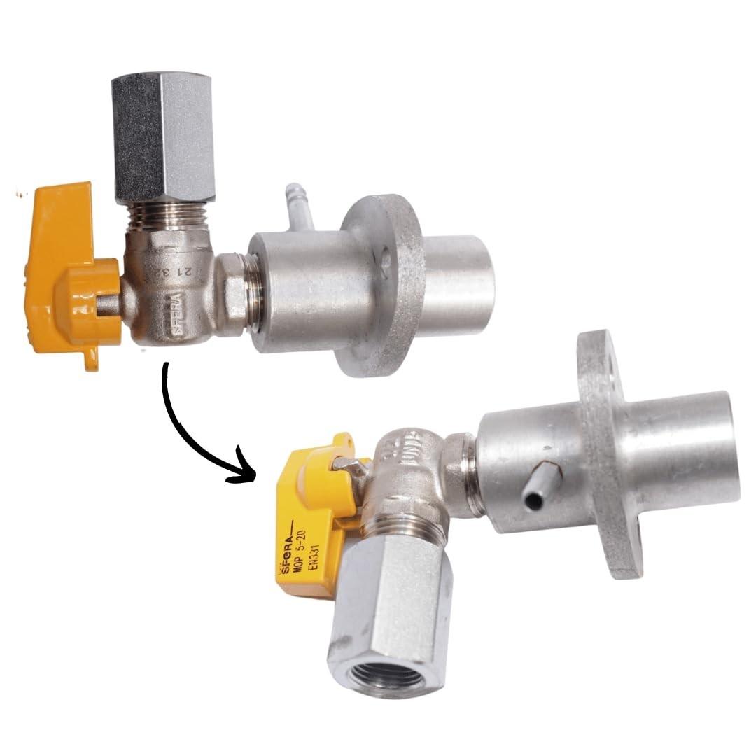 Torneira de Combustível Yanmar B7, B8, B9, B10, NB10, NB13, NT75, NT85, NT95 - Peça de Reposição Essencial