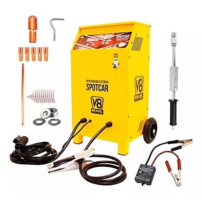 Repuxadeira Elétrica Spotter Spotcar 3000e: Potência de 23kVA para Funilaria Profissional