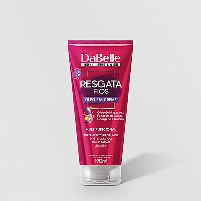 Resgata Fios: Óleo em Creme DaBelle Hair 190ml