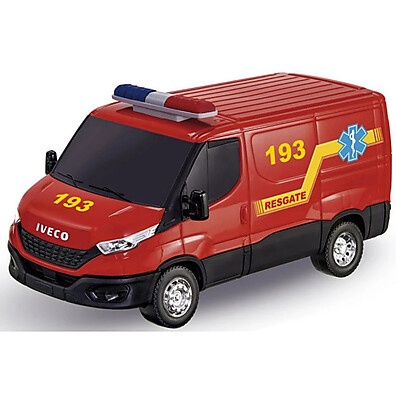 Van Bombeiro Iveco Daily: Aventura e Resgate!