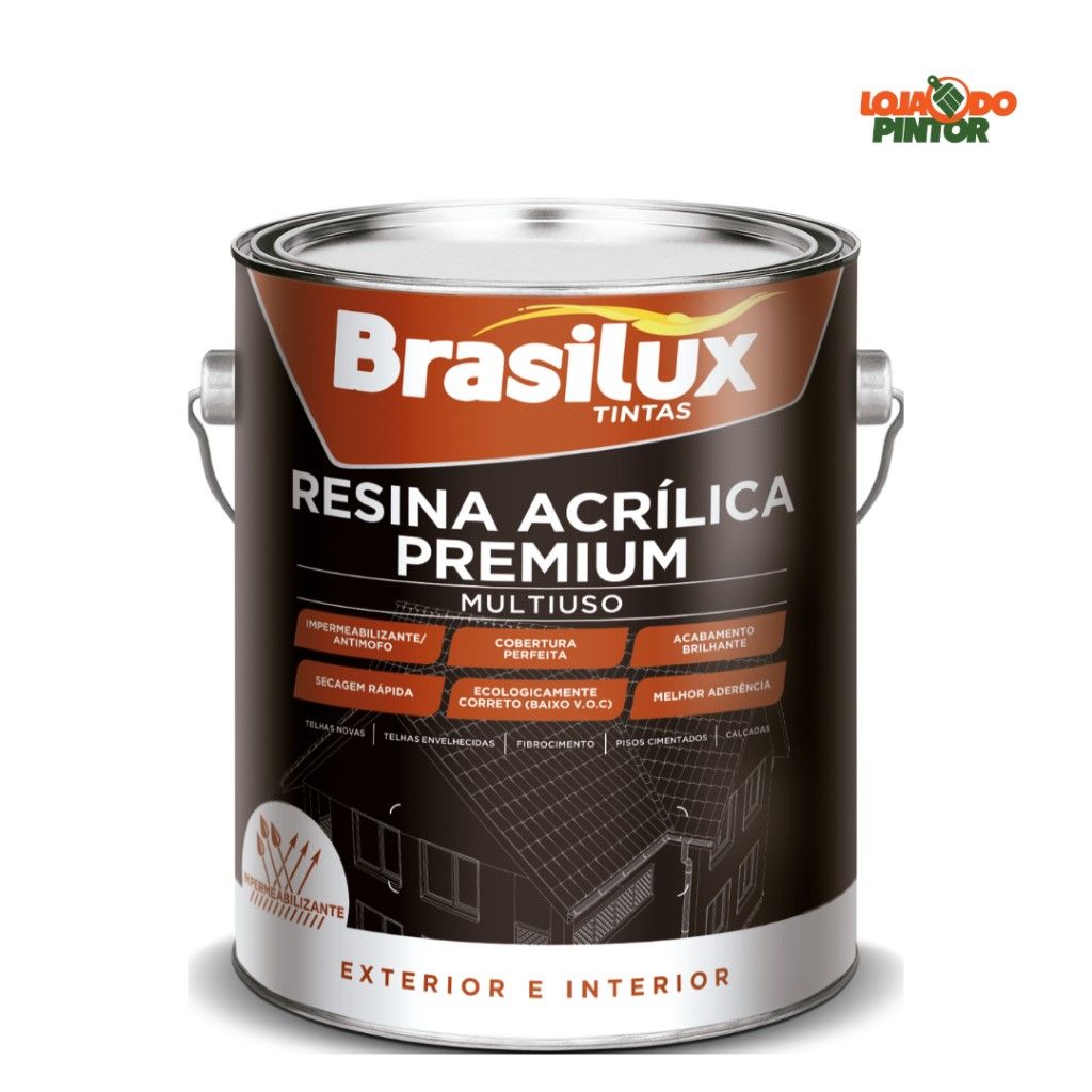 Resina Brasilux 3,6L: Impermeabilize e Proteja!