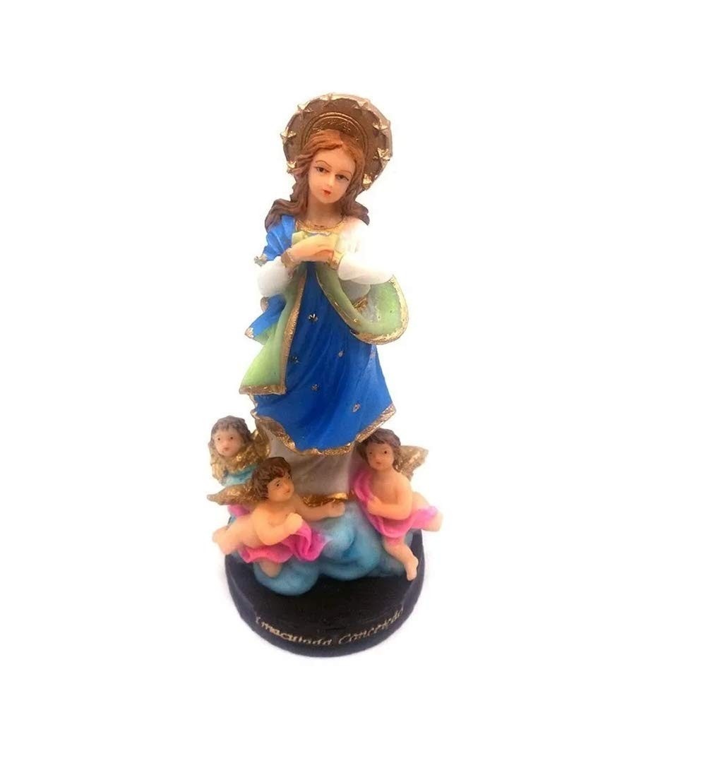 Imagem 15 Cm De Nossa Senhora Imaculada Conceição Resina