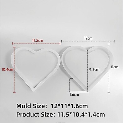 Moldes de Silicone para Velas e Resina
