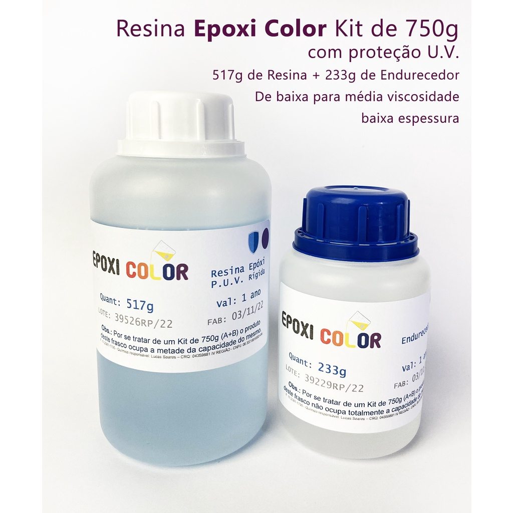 Resina Epóxi com Proteção UV – Brilho e Durabilidade em um Só Kit