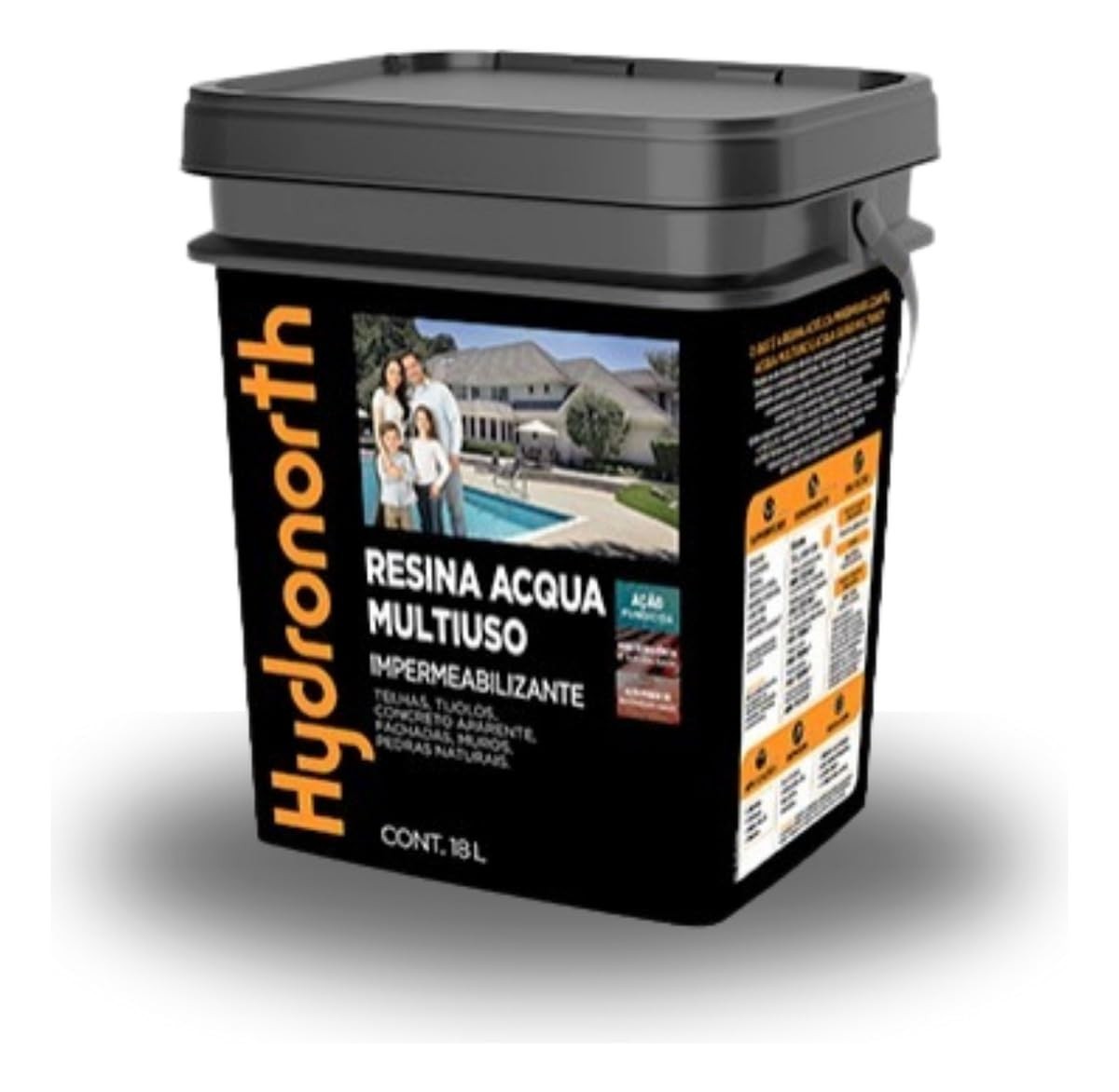 Fundo Resinas Incolor Galão 18L - Proteção e Brilho Duradouro para Madeiras