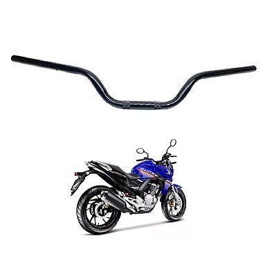 Guidão Preto CB Twister 250 2014 a 2020: Estilo e Resistência