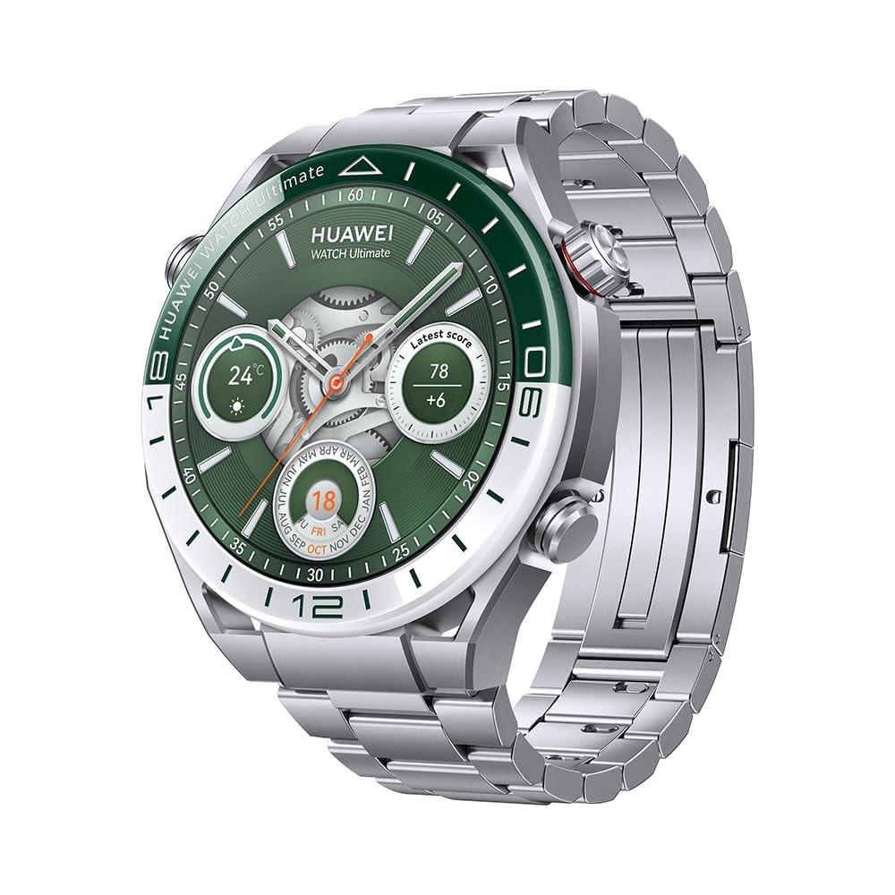 HUAWEI WATCH Ultimate Verde: Smartwatch Profissional com GPS, Golfe e Resistência Extrema