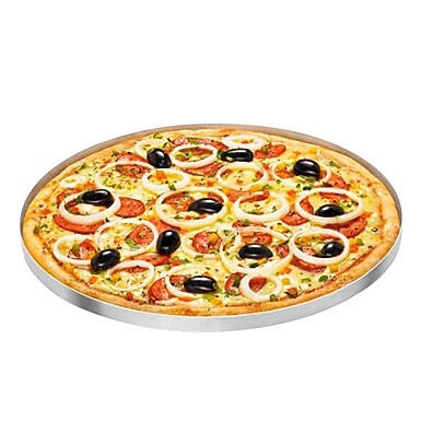 Forma de Pizza 35cm: Kit 2 Alumínio Resistente