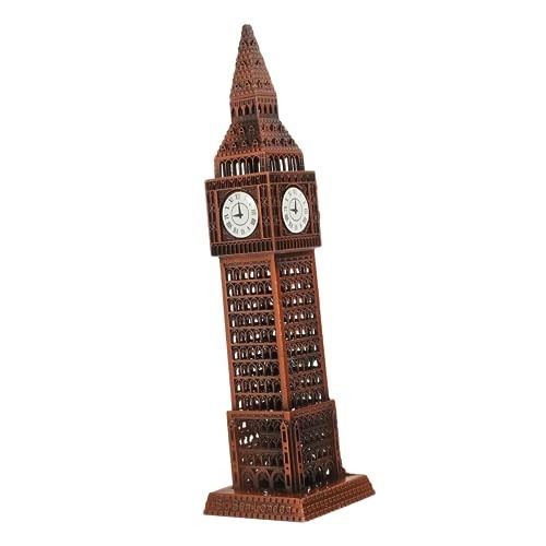 Ornamento Big Ben Londres - Decoração Temática Britânica em Liga Resistente