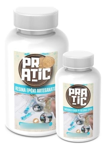 Resina Epóxi de Alta Espessura para Madeira 1kg - Transparente e Resistente
