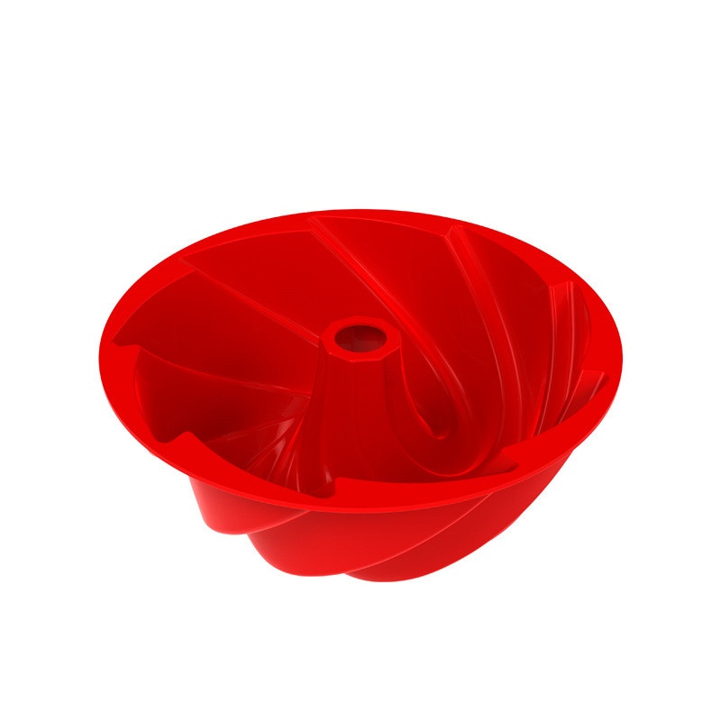 Molde de Silicone Espiral para Bolo – Versátil e Resistente