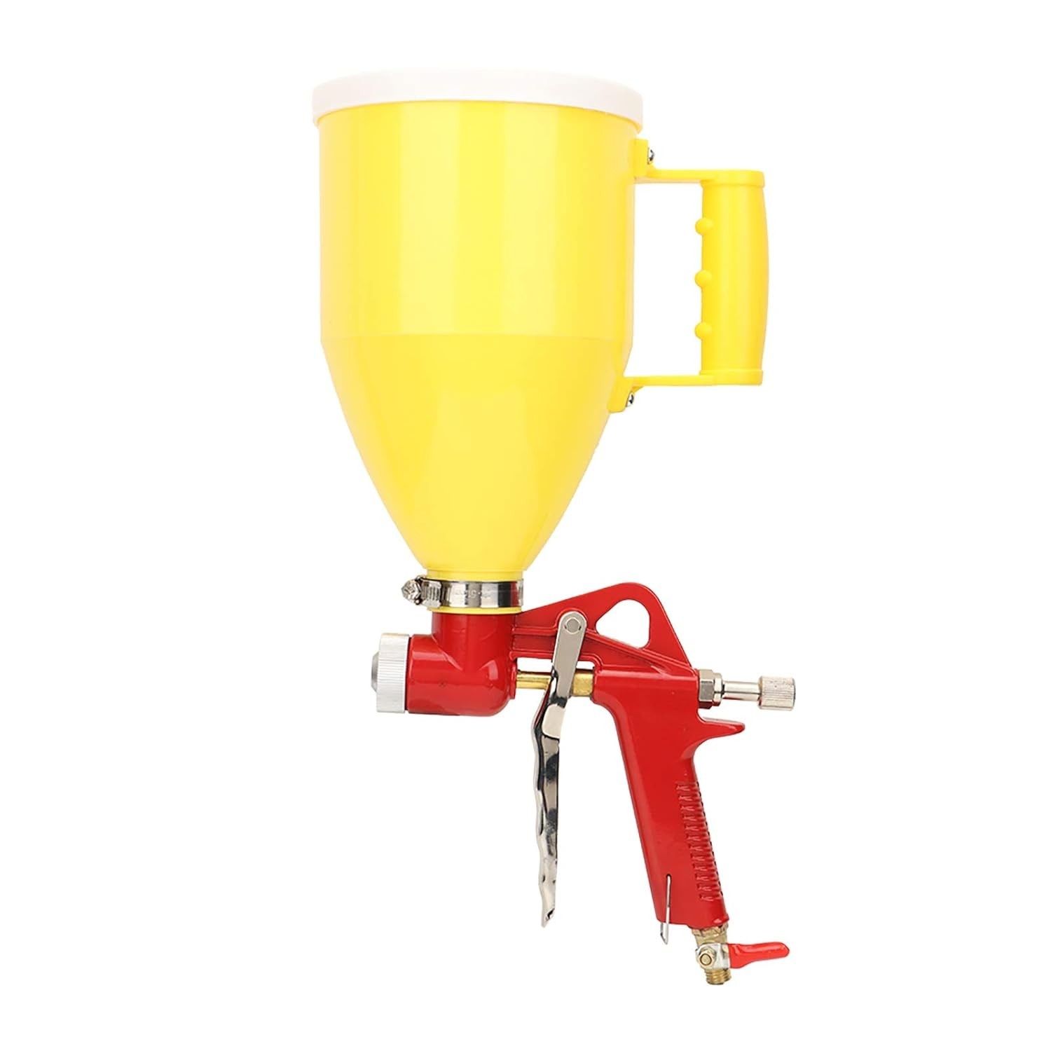 Pulverizador de Pintura de Parede com Funil 3L - Bico 4 ou 6 ou 8mm, Alça Ergonômica, Liga Resistente
