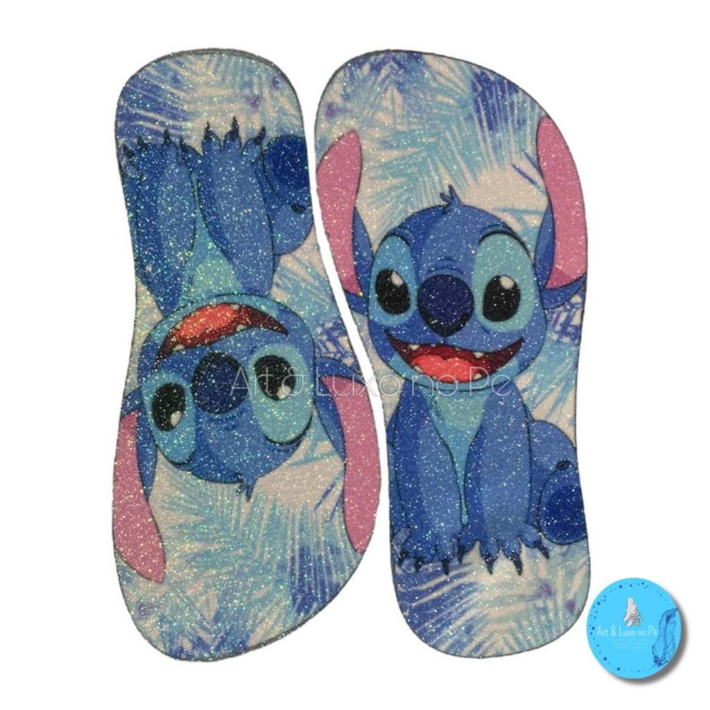 Estampas Lilo & Stitch para Chinelos Térmicas e Resistentes