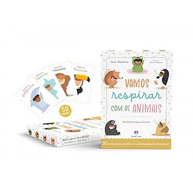Respire e Relaxe: Livro com Animais para Crianças