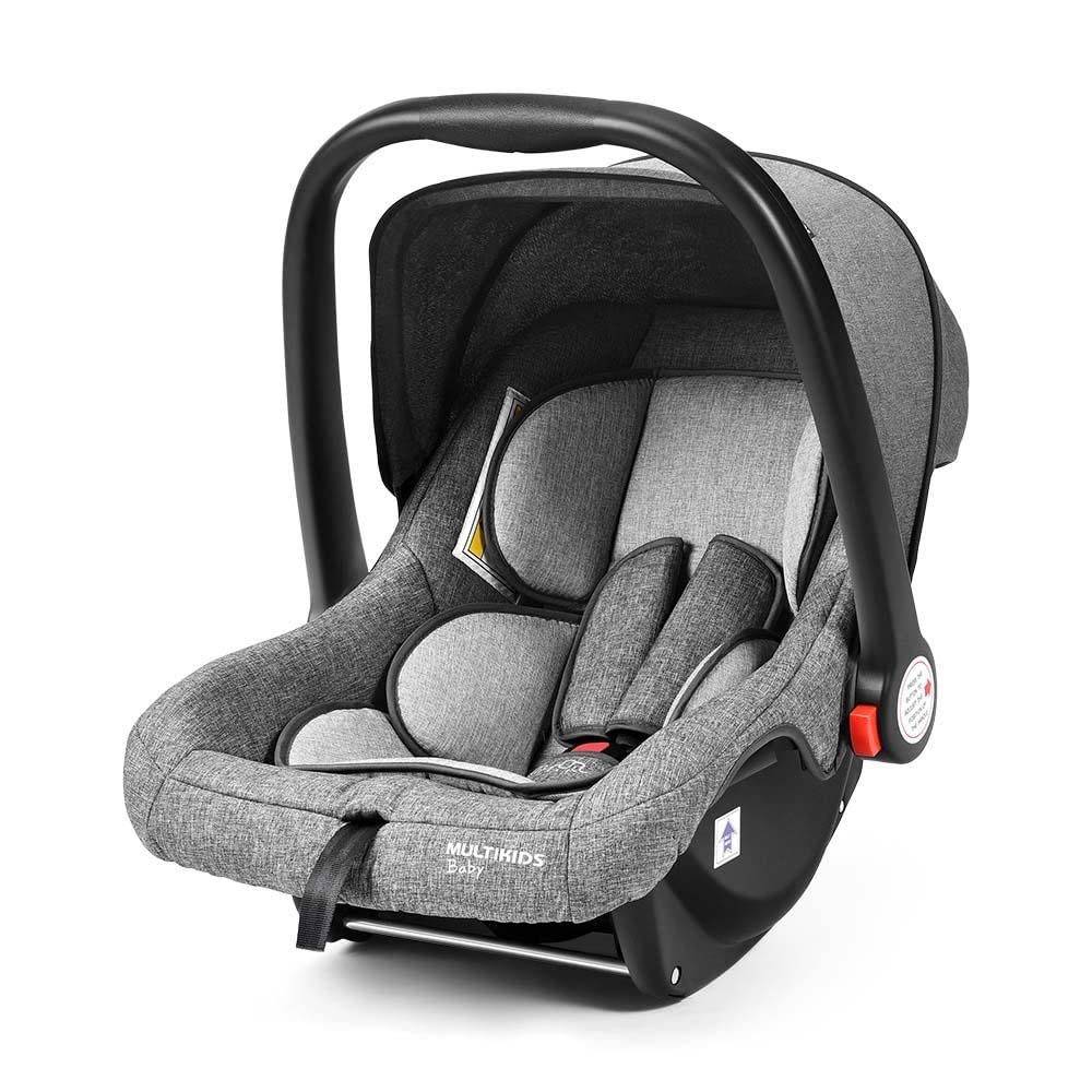Bebê Conforto Rest Cinza Multikids Baby 0-13kg: Segurança e Praticidade para Passeios Incríveis