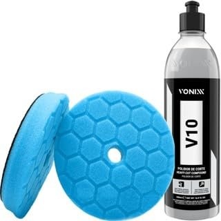 Kit Polimento Automotivo Vonixx + Boina LeadMax - Excelência na Restauração da Pintura