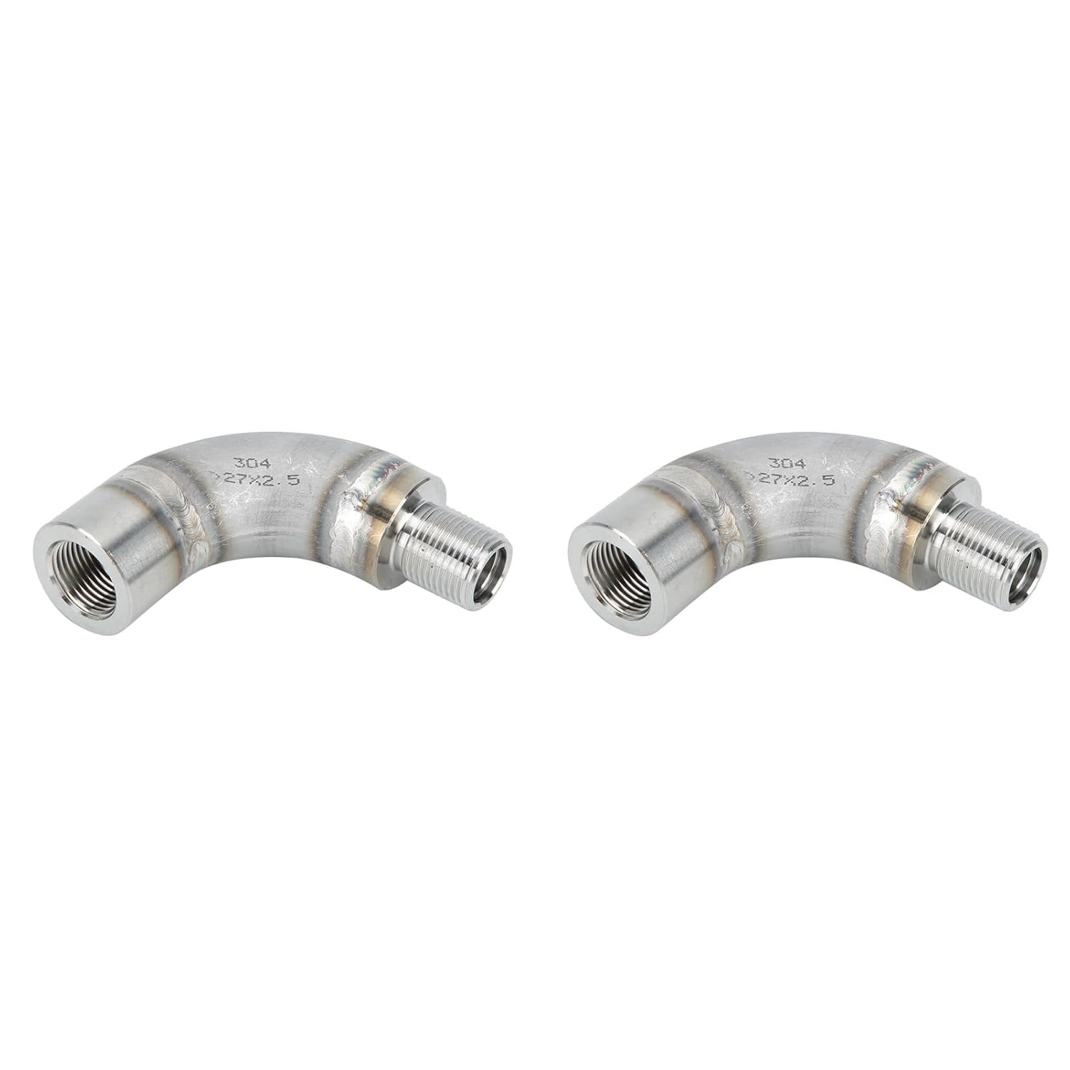 2x Restritor de Sensor de Oxigênio Ajustável em Aço Inoxidável - FT11619