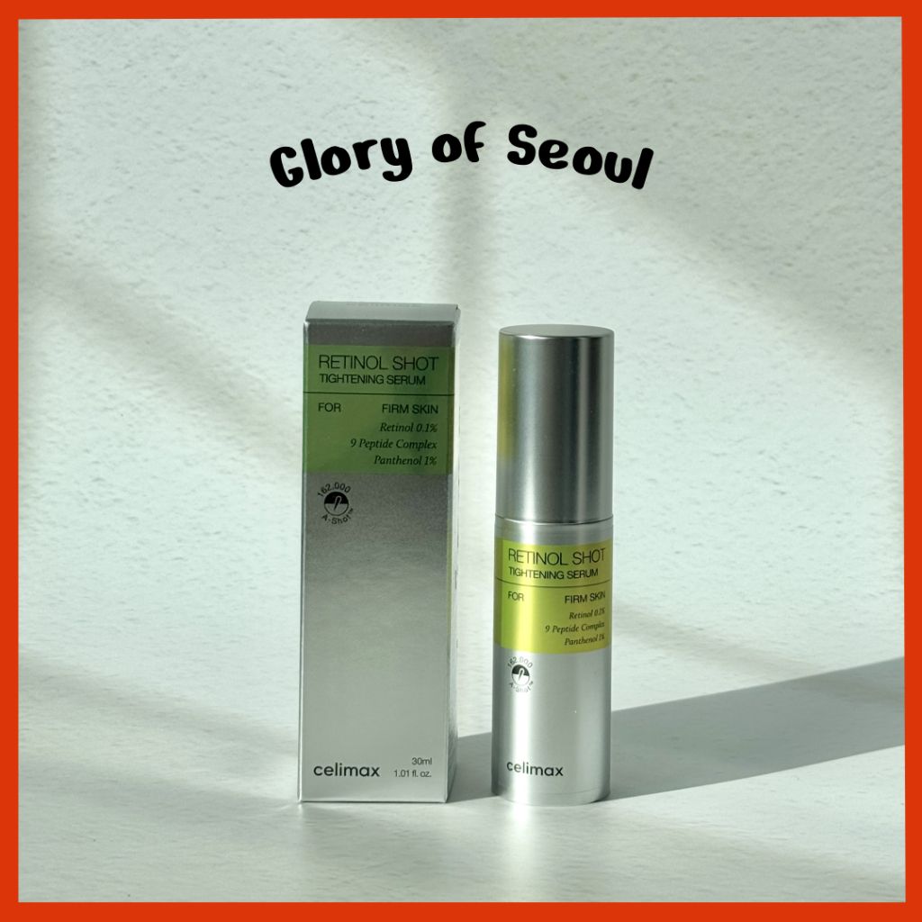 Retinol Shot Tensor: Pele Firme e Poros Menores