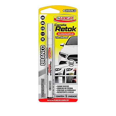 Retok Branco: Caneta para Retoque Automotivo Fácil