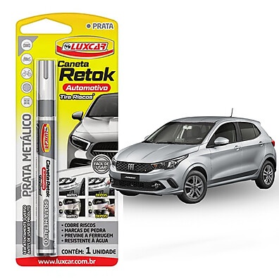 Retoque Prata: Caneta Tira Riscos Luxcar