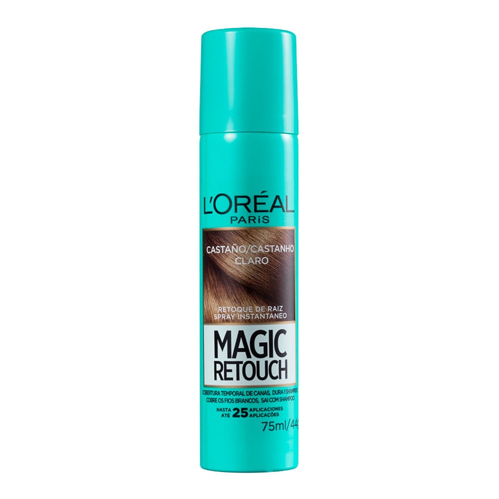 Retoque Raiz L'Oréal: Castanho Claro Instantâneo