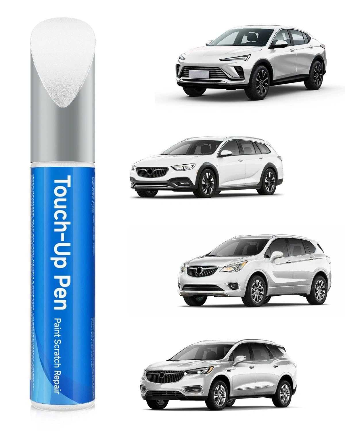 Tinta de Retoque Branca GAZ/WA8624 Summit - Compatível Buick - Reparação de Arranhões com Combinação de Cor Exata