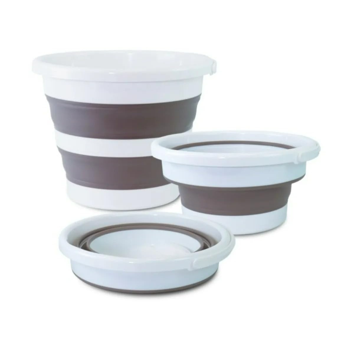 Balde Retrátil Dobrável 10L - Portátil e Versátil para Pets, Limpeza e Atividades Externas