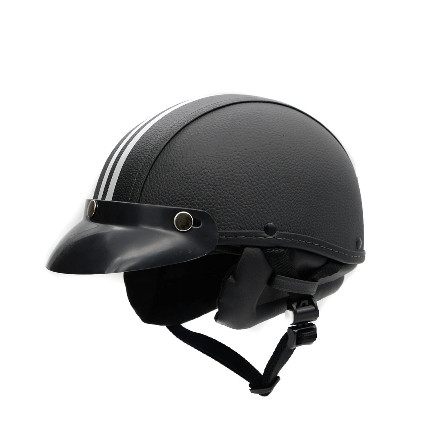 Capacete Coquinho Retrô BR101: Estilo Vintage Premium para Bike Elétrica, Scooter e Skate