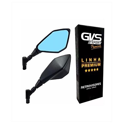 Retrovisor GVS Z400: Visão 360° e Estilo!
