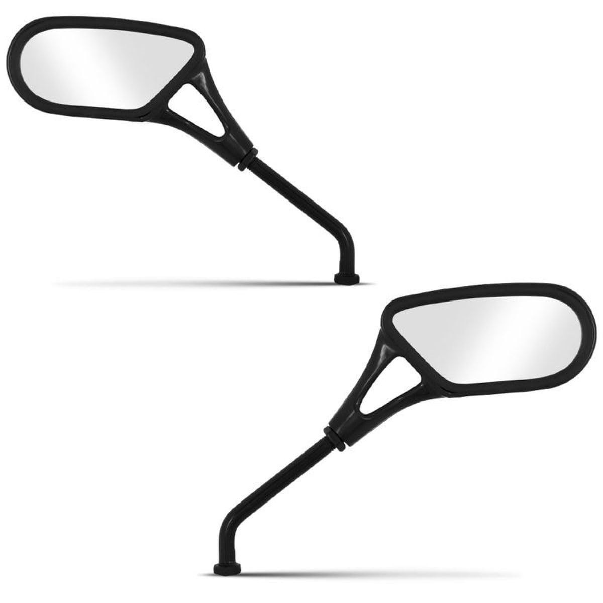 Espelho Retrovisor Pro Tork Esportivo Vazado Preto (Par) - Estilo e Segurança para Sua Moto