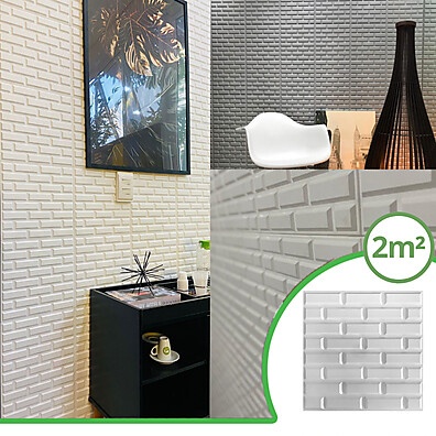 Revestimento 3D Tijolinho – 22 Peças que Transformam sua Parede