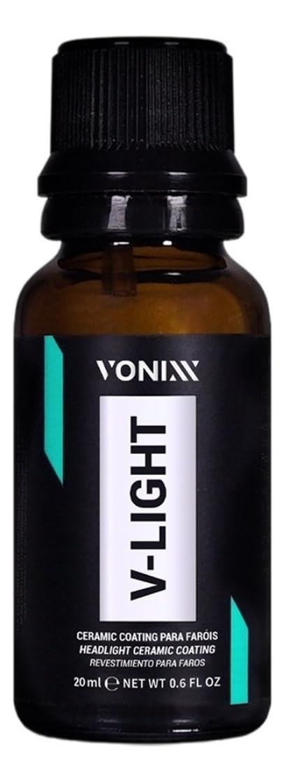 V-Light Revestimento Cerâmico para Faróis - Proteção Avançada por 1 Ano - 20ml