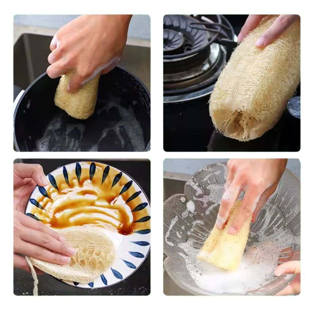Bucha Vegetal Natural: 10 Unidades para um Banho Revigorante!