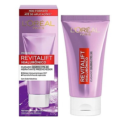 Revitalift Hialurônico: Hidratação Antirrugas Diurna FPS20