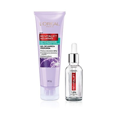Revitalift L'Oréal: Kit Anti-Idade e Antioleosidade