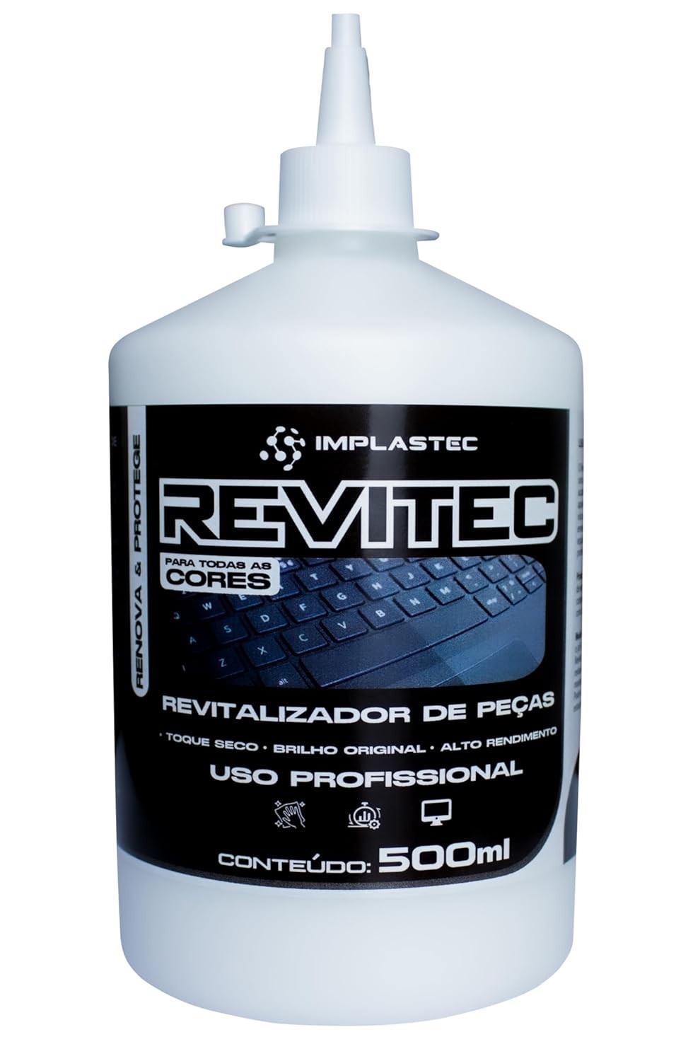 Revitalizador Revitec 500ml: Renove o Visual de Suas Peças com Brilho e Proteção