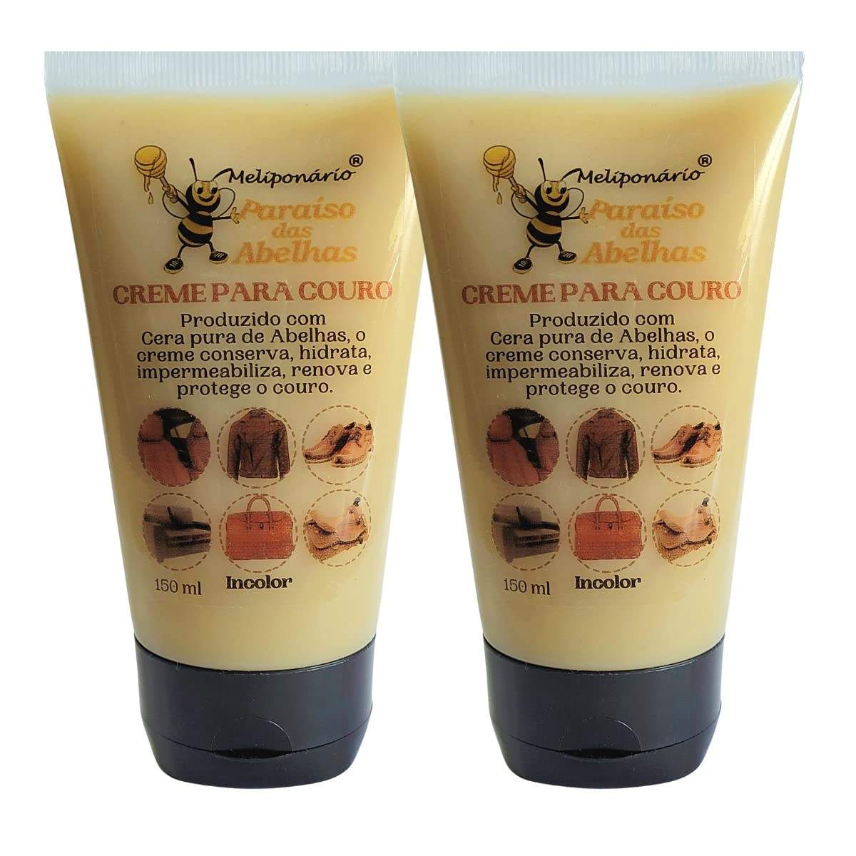 Kit 2x Hidratante Premium para Couro: Revitalize Carro, Sofá, Jaqueta e Mais!