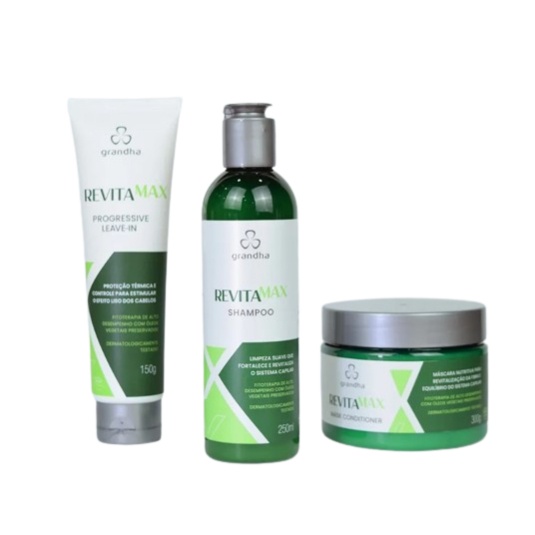 Revitamax: Kit Cabelos Danificados e Porosos