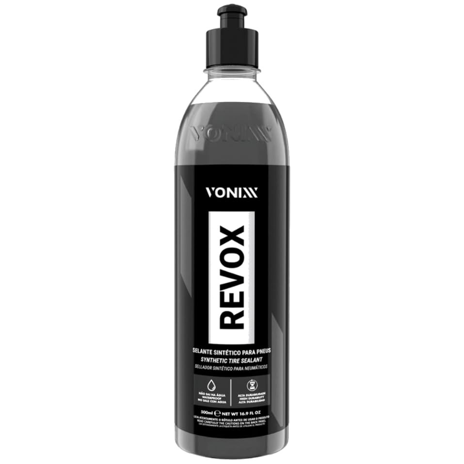 Selante de Pneu Revox 500ml Vonixx: Proteção e Brilho Duradouro