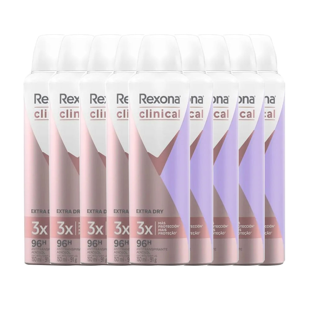 Rexona Clinical: 9 Desodorantes Dry para Você!