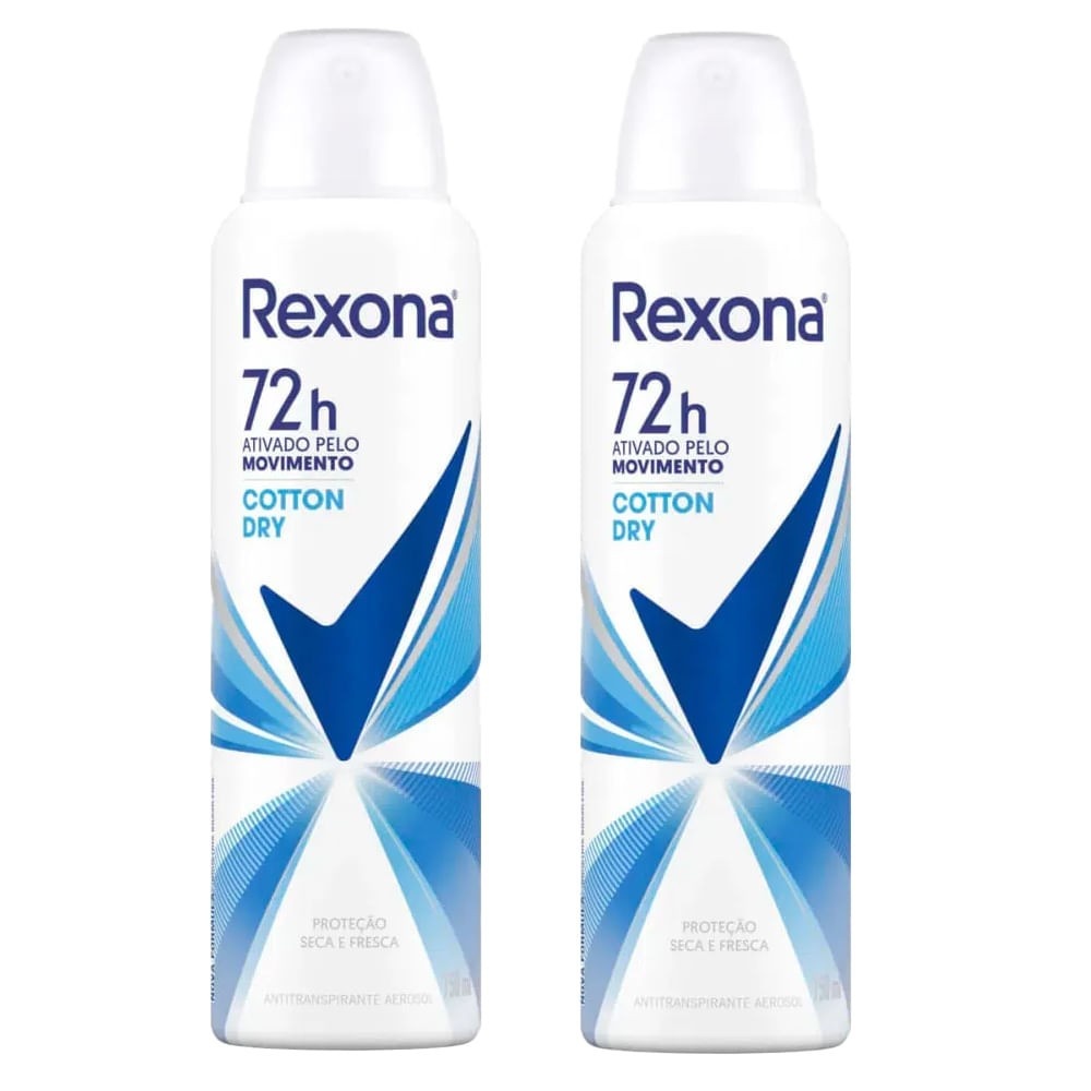 Rexona Cotton Dry: Proteção e Frescor Azul