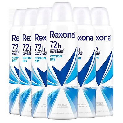 Rexona Cotton Dry: Proteção e Frescor por Mais Tempo!