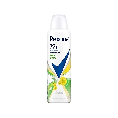 Rexona Erva Doce 150ml: 48h de Proteção e Frescor