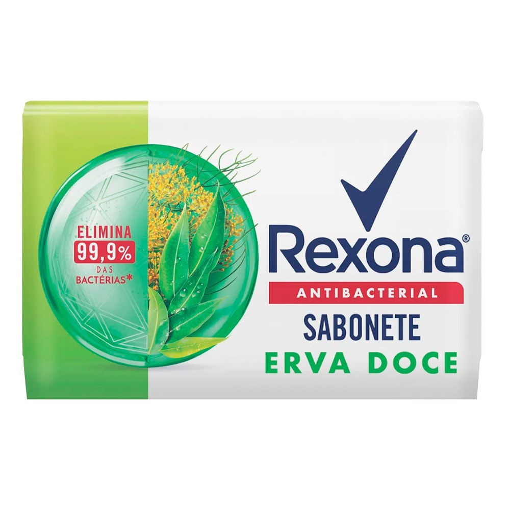 Rexona Erva Doce: Limpeza e Proteção Antibacteriana