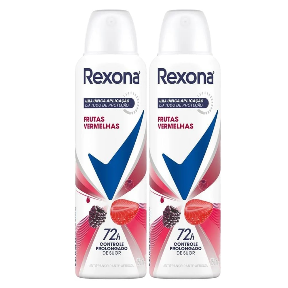Rexona Frutas Vermelhas: 72h de Frescor!