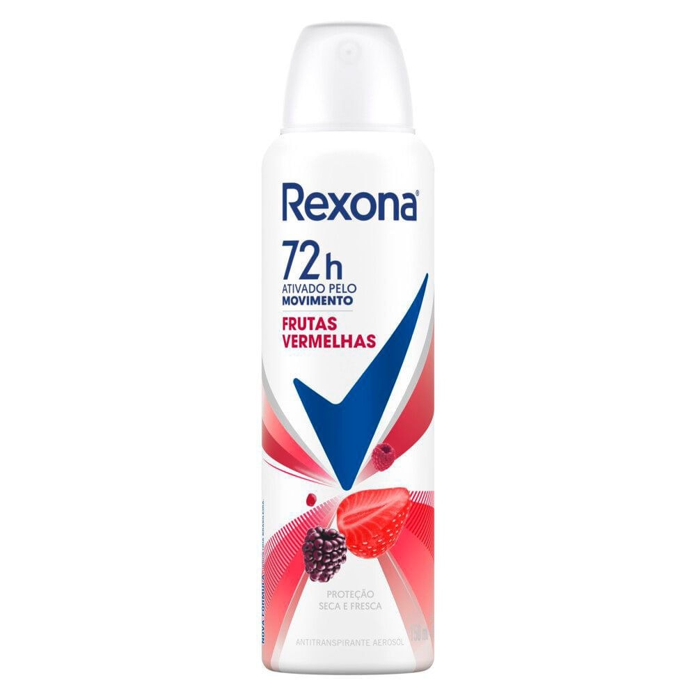Rexona Frutas Vermelhas 72h: Proteção Imbatível!