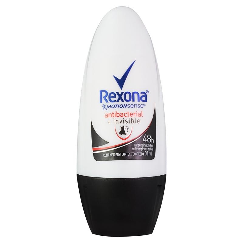 Rexona Invisible Antibacterial: 48h Sem Manchas!