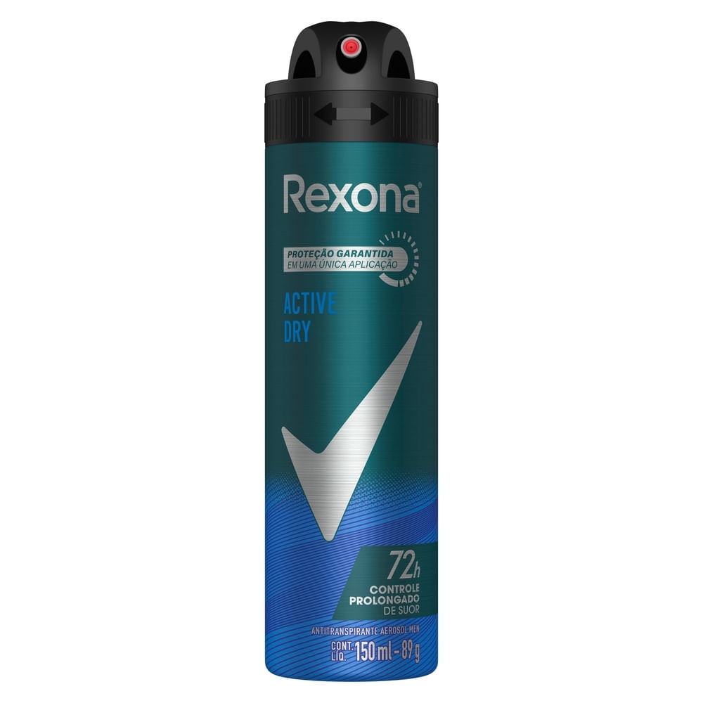 Rexona Men Active Dry: 72h de Proteção!