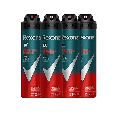 Rexona Men Antibacterial: Proteção 4x Mais Forte!