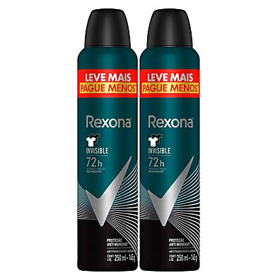 Rexona Men Invisible: 72h de Proteção Imbatível